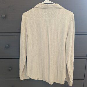 Long sleeve button up - linen